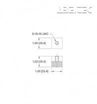 Ergonomický čalouněný nástavec G1019E čtvercový
