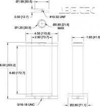 Svěrka pro testování kompresní síly stříkaček G1089
