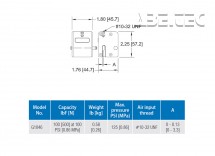 Pneumatická svěrka G1046E