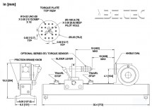 Ruční zkušební zařízení momentu TSTHE horizontální
