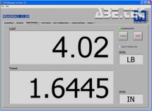 Software pro analýzu zátěže a dráhy MESURgauge 15-1004E