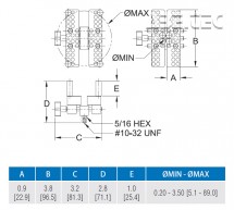 Univerzální svěrka uzávěrů G1058E