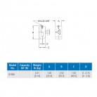 Svěrka na film a papír G1008E