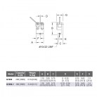 Svěrka s dvojitým válečkem G1002-1E