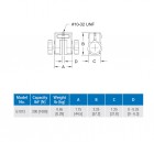 Svěrka s paralelními čelistmi G1013E